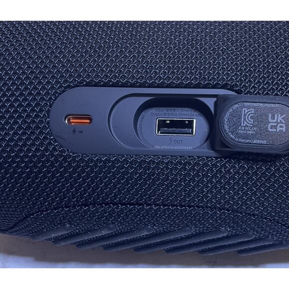 JBL Charge 5 Wi-Fi Bluetooth Portable Speaker - Black Open Box - Picture 4 of 7